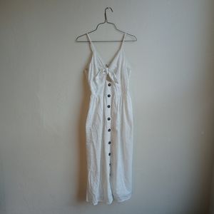 Long White Lace Japna Dress